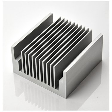 Aluminum heat sink for electronics cooling.