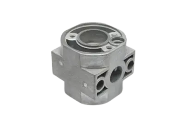 Metal connector fitting for electrical applications