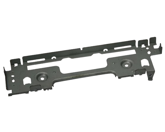 Metal bracket plate for mechanical support