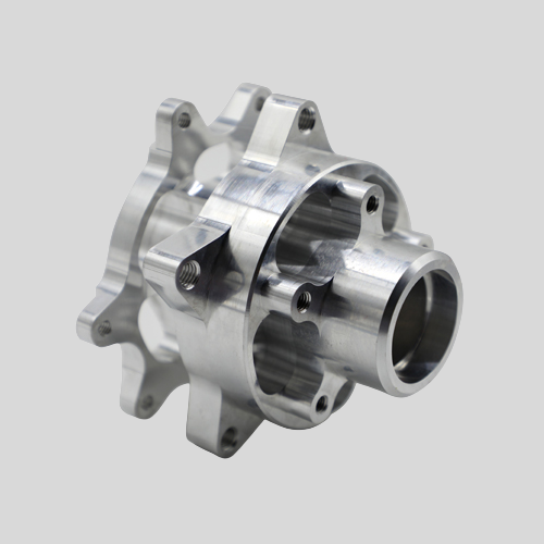 Aluminum mechanical component with multiple bolt holes
