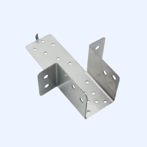 Metal bracket for construction support