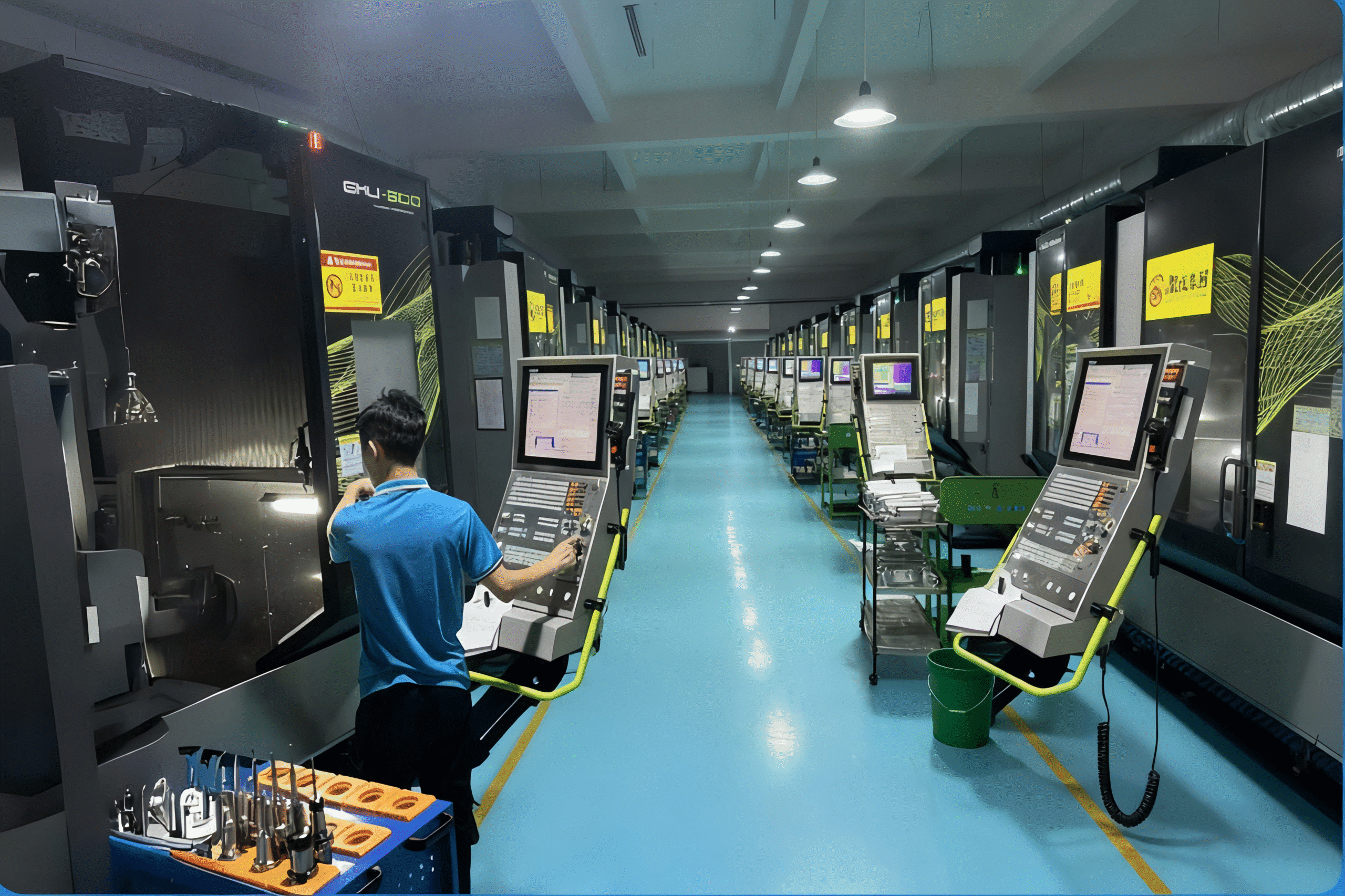 Lewei Precision global manufacturing network and supply chain