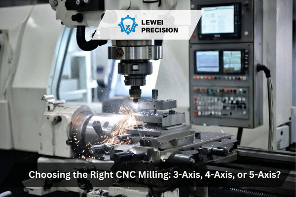 Choosing the Right CNC Milling: 3-Axis, 4-Axis, or 5-Axis?