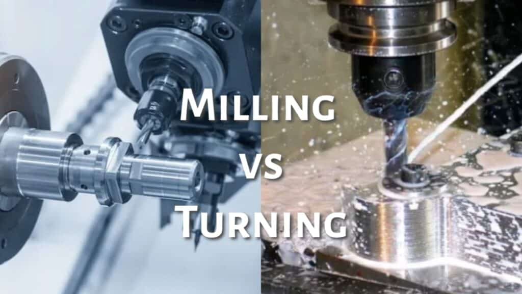 CNC Milling vs CNC Turning