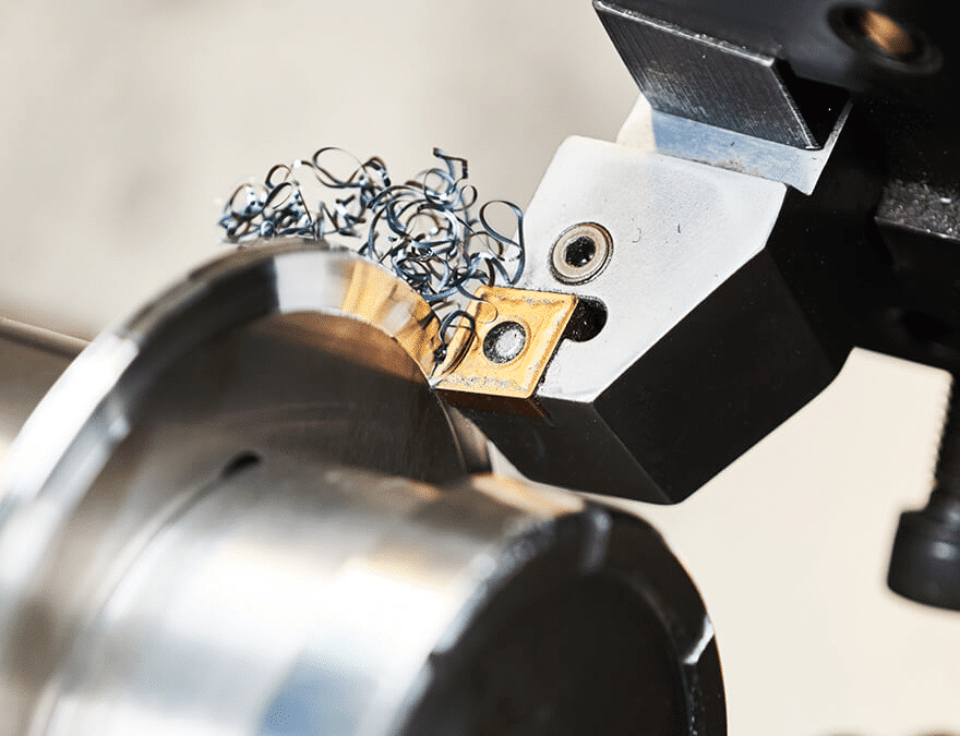 CNC turning.