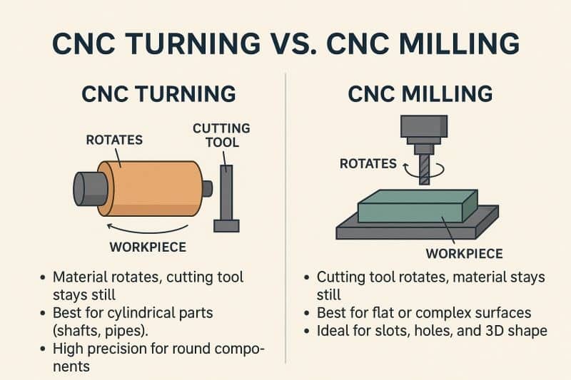 CNC turning & CNC milling 