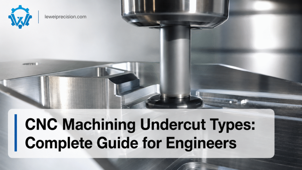 CNC Machining Undercut Types