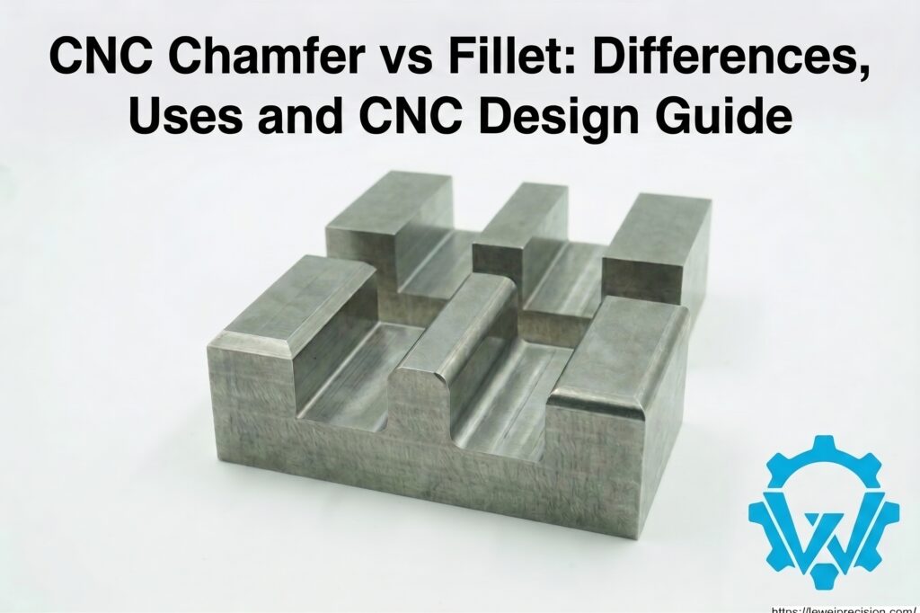 CNC Chamfer vs Fillet