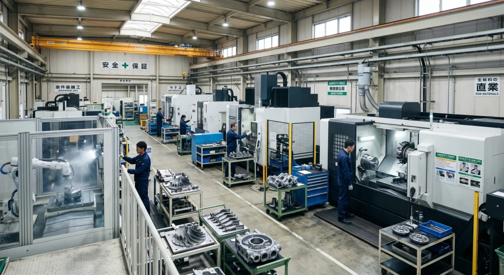 Japan CNC Machining Brands
